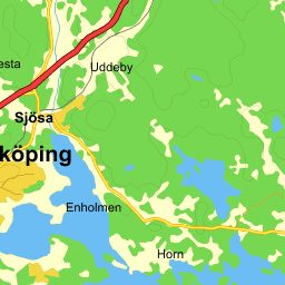 Bergvägen Nyköping - karta på Eniro