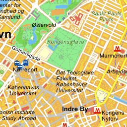 Frederiksberg Alle - kort på Krak